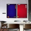 GobekUsa Minimalist Formula 1 Canvas Wall Art