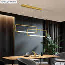 GobekUsa Minimalist Geometric LED Dining Room Pendant Light