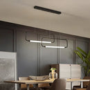 GobekUsa Minimalist Geometric LED Dining Room Pendant Light
