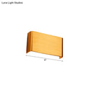 GobekUsa Minimalist Metal LED Rectangle Wall Light in Black/Silver, Warm/White Lighting - 6"/10" Dia. - Living Room Wall Washer Lamp