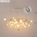 GobekUsa Minimalistic Acrylic Twig Ceiling Pendant Light - Island Lighting Ideas for Dining Room