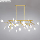 GobekUsa Minimalistic Acrylic Twig Ceiling Pendant Light - Island Lighting Ideas for Dining Room