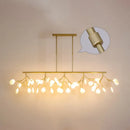 GobekUsa Minimalistic Acrylic Twig Ceiling Pendant Light - Island Lighting Ideas for Dining Room