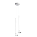 GobekUsa Modern 2CM LED Pendant Lights for Kitchen Island