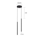 GobekUsa Modern 2CM LED Pendant Lights for Kitchen Island