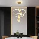 GobekUsa Modern 3-Layer LED Chandelier Pendant Light