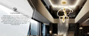GobekUsa Modern 3-Layer LED Chandelier Pendant Light