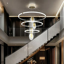 GobekUsa Modern 3-Layer LED Chandelier Pendant Light