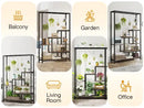 GobekUsa Modern 5-Tier Tall Metal Plant Stand