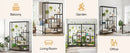 GobekUsa Modern 5-Tier Tall Metal Plant Stand