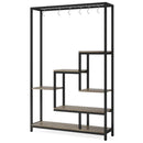 GobekUsa Modern 5-Tier Tall Metal Plant Stand