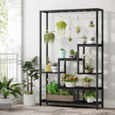 GobekUsa Modern 5-Tier Tall Metal Plant Stand