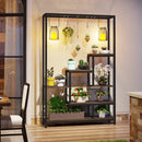 GobekUsa Modern 5-Tier Tall Metal Plant Stand