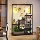 GobekUsa Modern 5-Tier Tall Metal Plant Stand