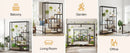 GobekUsa Modern 5-Tier Tall Metal Plant Stand