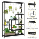 GobekUsa Modern 5-Tier Tall Metal Plant Stand