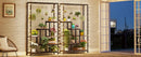 GobekUsa Modern 5-Tier Tall Metal Plant Stand