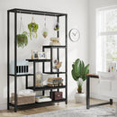GobekUsa Modern 5-Tier Tall Metal Plant Stand