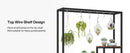 GobekUsa Modern 5-Tier Tall Metal Plant Stand