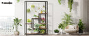 GobekUsa Modern 5-Tier Tall Metal Plant Stand