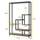 GobekUsa Modern 5-Tier Tall Metal Plant Stand