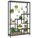 GobekUsa Modern 5-Tier Tall Metal Plant Stand