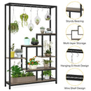 GobekUsa Modern 5-Tier Tall Metal Plant Stand