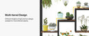 GobekUsa Modern 5-Tier Tall Metal Plant Stand