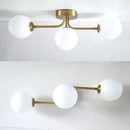 GobekUsa Modern Acrylic Ball Ceiling Light for Home