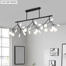 GobekUsa Modern Acrylic Firefly Island Pendant Ceiling Lights for Dining Room – 27 Lights