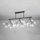 GobekUsa Modern Acrylic LED Pendant Light Fixture with 27 Heads for Living Room