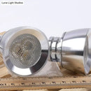 GobekUsa Modern Aluminum Reading Wall Lamp with Adjustable Arm - LED Chrome Wall Light Sconce