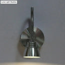 GobekUsa Modern Aluminum Reading Wall Lamp with Adjustable Arm - LED Chrome Wall Light Sconce
