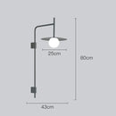 GobekUsa Modern Bedside Wall Light