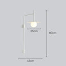 GobekUsa Modern Bedside Wall Light