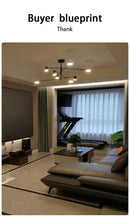 GobekUsa Modern Black Chandelier: Nordic Style Home Lighting