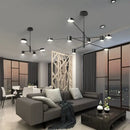 GobekUsa Modern Black Chandelier: Nordic Style Home Lighting