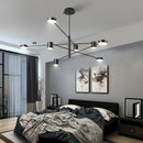 GobekUsa Modern Black Chandelier: Nordic Style Home Lighting