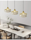 GobekUsa Modern Black Crystal LED Pendant Chandelier