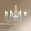 GobekUsa Modern Black Iron Chandelier for Living Room