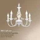 GobekUsa Modern Black Iron Chandelier for Living Room