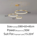 GobekUsa Modern Black Pendant Light for Living Room - Dimmable