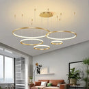 GobekUsa Modern Black Pendant Light for Living Room - Dimmable