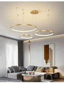 GobekUsa Modern Black Pendant Light for Living Room - Dimmable