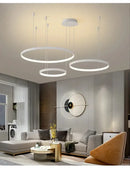 GobekUsa Modern Black Pendant Light for Living Room - Dimmable