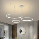 GobekUsa Modern Black Pendant Light for Living Room - Dimmable