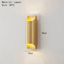 GobekUsa Modern Brass LED Wall Lamp