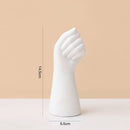 GobekUsa Modern Ceramic Arm Shaped Flower Vase