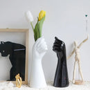 GobekUsa Modern Ceramic Arm Shaped Flower Vase