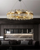 GobekUsa Modern Crystal Chandelier Lighting for Dining Room